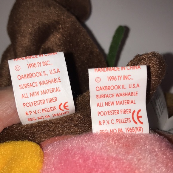 Set of 4 rare Beanie Babies Ty - Picture 7 of 8